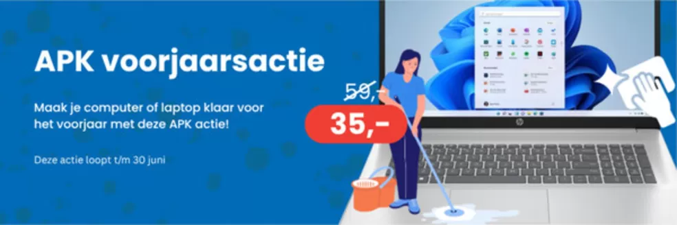 Catalogus van Informatique in Garderen | Apk Voorjaarsactie | 2026-05-20T00:00:00.000Z - 2026-06-30T00:00:00.000Z