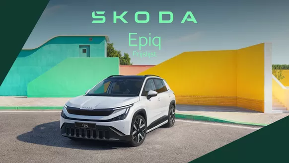 Catalogus van Škoda | Epiq Prijslijst per 20 mei 2026 | 2026-05-21T00:00:00.000Z - 2026-06-04T00:00:00.000Z