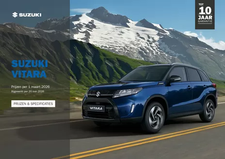 Catalogus van Suzuki in Haarlem | vitara | 2026-05-22T00:00:00.000Z - 2026-06-05T00:00:00.000Z