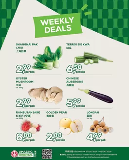 Catalogus van Amazing Oriental in Alkmaar | Speciale aanbiedingen voor u | 2026-05-27T00:00:00.000Z - 2026-06-02T00:00:00.000Z