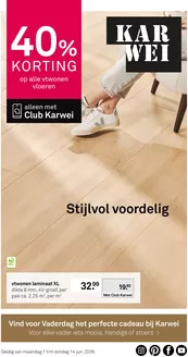 Catalogus van Karwei in Zoetermeer | Bekijk de nieuwe folder vol scherpe aanbiedingen | 2026-06-01T00:00:00.000Z - 2026-06-14T00:00:00.000Z