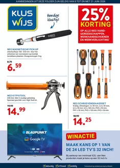 Catalogus van Kluswijs in Biezenmortel | Grote selectie aanbiedingen | 2026-06-08T00:00:00.000Z - 2026-06-21T00:00:00.000Z
