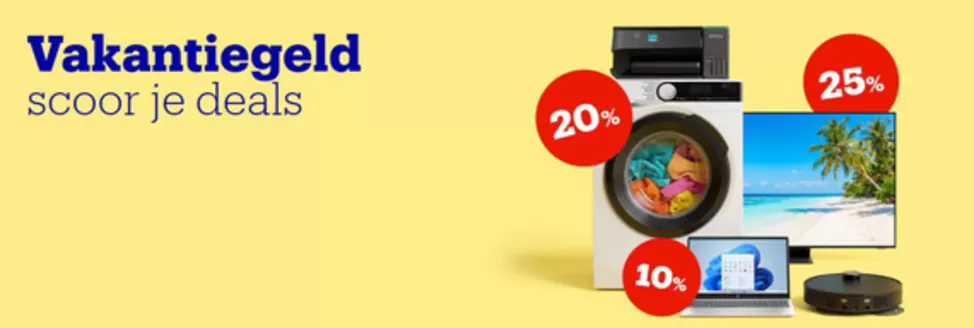 Catalogus van Bol.com in Deurne | Vakantiegeld scoor je deals | 2026-06-03T00:00:00.000Z - 2026-06-17T00:00:00.000Z