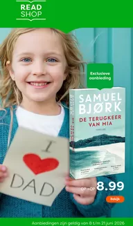 Catalogus van The Read Shop in Westzaan | Exclusieve deals en koopjes | 2026-06-08T00:00:00.000Z - 2026-06-21T00:00:00.000Z