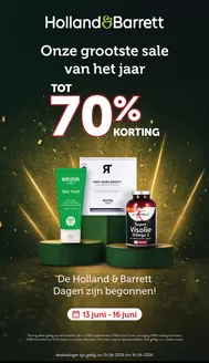 Catalogus van Holland & Barrett in Geldrop | Holland Barrett folder | 2026-06-13T00:00:00.000Z - 2026-06-16T00:00:00.000Z