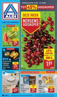 Aldi folder in Noordscheschut | Actuele speciale acties | 2026-06-22T00:00:00.000Z - 2026-06-28T00:00:00.000Z