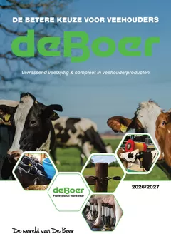 Catalogus van De Boer Drachten in Koningslust | Alles Voor Buitengewone Vakmensen | 2026-06-23T00:00:00.000Z - 2027-06-30T00:00:00.000Z