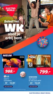 Catalogus van Electroworld | Speciale aanbiedingen voor u | 2026-01-01T00:00:00.000Z - 2026-12-31T00:00:00.000Z