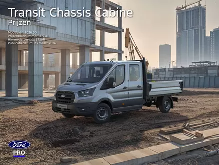Catalogus van Ford in Tzum | PL ford transit chassis cabine | 2026-06-24T00:00:00.000Z - 2026-07-08T00:00:00.000Z