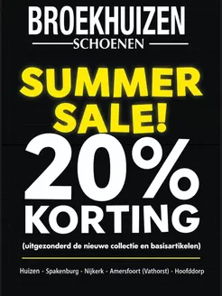 Catalogus van Broekhuizen Schoenen in Rozenburg (Noord-Holland) | Summer Sale! | 2026-07-01T00:00:00.000Z - 2026-07-15T00:00:00.000Z