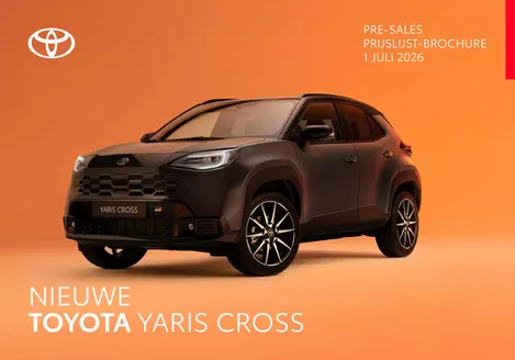 Catalogus van Toyota | Yaris Cross brochure | 2026-07-01T00:00:00.000Z - 2026-07-01T00:00:00.000Z