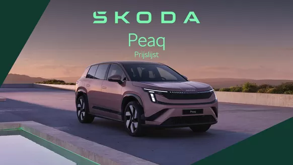 Catalogus van Škoda | Peaq Prijslijst per 24 juni 2026 | 2026-07-01T00:00:00.000Z - 2026-07-15T00:00:00.000Z