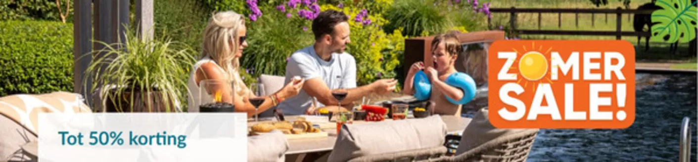 Catalogus van Van der Garde tuinmeubelen in Overasselt | Zomer Sale! | 2026-07-14T00:00:00.000Z - 2026-07-28T00:00:00.000Z