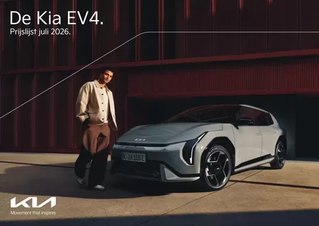 Catalogus van Kia in Waalwijk | Kia Netherlands EV4 prijslijst | 2026-07-01T00:00:00.000Z - 2026-07-31T00:00:00.000Z