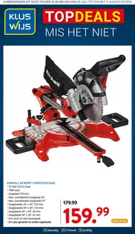 Kluswijs folder in Zeist | Bespaar nu met onze deals | 2026-07-20T00:00:00.000Z - 2026-08-02T00:00:00.000Z