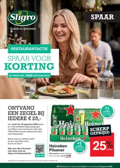 Sligro folder | Spaarfolder 10 2026 | 2026-07-02T00:00:00.000Z - 2026-08-10T00:00:00.000Z