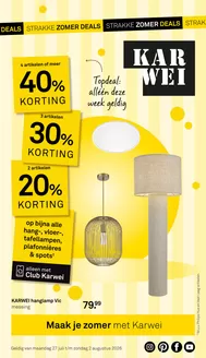 Catalogus van Karwei | Bekijk de nieuwe folder vol scherpe aanbiedingen | 2026-07-20T00:00:00.000Z - 2026-08-02T00:00:00.000Z