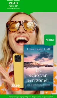 Catalogus van The Read Shop in Heelweg | Boordevol zomerse leestips | 2026-07-23T00:00:00.000Z - 2026-08-02T00:00:00.000Z