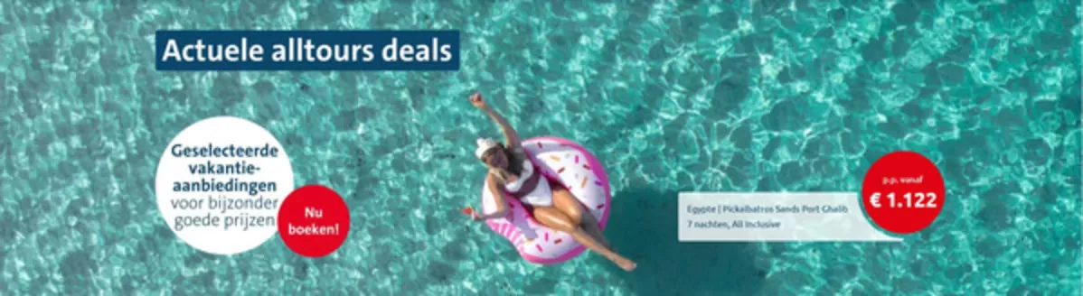 Catalogus van Alltours in Buitenpost | Alltours Verkoop | 2026-07-27T00:00:00.000Z - 2026-08-10T00:00:00.000Z