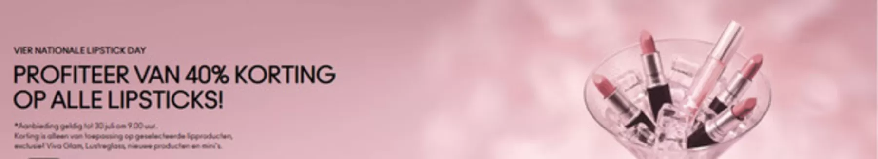 Catalogus van Mac cosmetics | Vier Nationale Lipstick Day | 2026-07-27T00:00:00.000Z - 2026-07-30T00:00:00.000Z