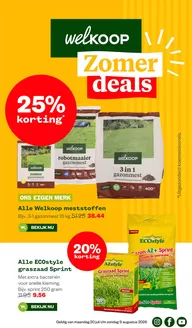 Catalogus van Welkoop | Ontdek aantrekkelijke aanbiedingen | 2026-07-20T00:00:00.000Z - 2026-08-09T00:00:00.000Z