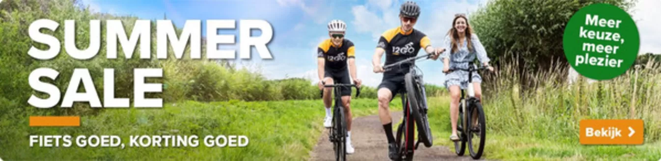 Catalogus van 12GO Biking in Marknesse | Summer Sale | 2026-07-30T00:00:00.000Z - 2026-08-13T00:00:00.000Z