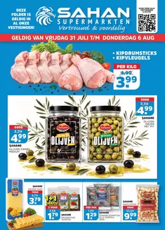 Catalogus van Sahan Supermarkten in Krimpen aan den IJssel | Sahan Supermarkten folder | 2026-07-31T00:00:00.000Z - 2026-08-06T00:00:00.000Z