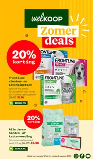 Catalogus van Welkoop | Kortingen en acties | 2026-07-20T00:00:00.000Z - 2026-08-09T00:00:00.000Z