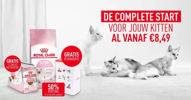 Royal Canin folder | De Complete Start | 2026-08-07T00:00:00.000Z - 2026-08-21T00:00:00.000Z