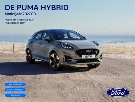 Catalogus van Ford | PL ford new puma 2026 | 2026-08-12T00:00:00.000Z - 2026-08-26T00:00:00.000Z