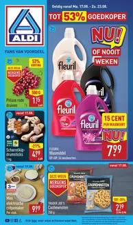 Catalogus van Aldi in Dreischor | Exclusieve deals en koopjes | 2026-08-17T00:00:00.000Z - 2026-08-23T00:00:00.000Z
