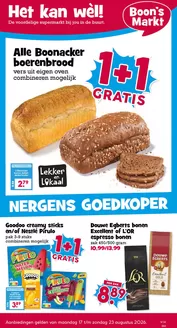 Catalogus van Boon's Markt | Nieuwe aanbiedingen om te ontdekken | 2026-08-17T00:00:00.000Z - 2026-08-23T00:00:00.000Z
