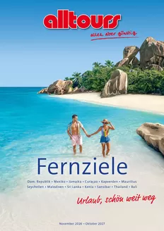 Catalogus van Alltours | Fernziele | 2026-11-01T00:00:00.000Z - 2027-10-31T00:00:00.000Z