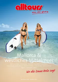 Catalogus van Alltours | Mallorca & Westliches Mittelmeer | 2026-08-17T00:00:00.000Z - 2026-10-31T00:00:00.000Z
