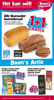 Catalogus van Boon's Markt in Winsum (Friesland) | Ontdek aantrekkelijke aanbiedingen | 2026-08-17T00:00:00.000Z - 2026-08-23T00:00:00.000Z