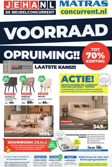 Catalogus van Matrasconcurrent | Voorraad Opruming!! | 2026-08-20T00:00:00.000Z - 2026-08-30T00:00:00.000Z