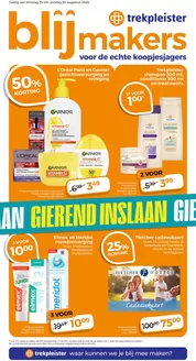 Catalogus van Trekpleister in Sexbierum | Grote selectie aanbiedingen | 2026-08-25T00:00:00.000Z - 2026-08-30T00:00:00.000Z