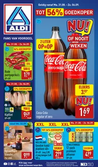Catalogus van Aldi in Bilthoven | Kortingen en acties | 2026-08-31T00:00:00.000Z - 2026-09-06T00:00:00.000Z