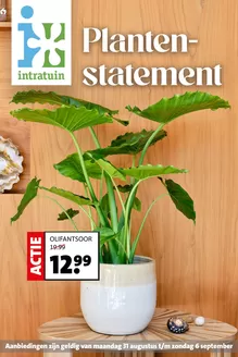 Catalogus van Intratuin | Topaanbiedingen voor slimme spaarders | 2026-08-31T00:00:00.000Z - 2026-09-06T00:00:00.000Z