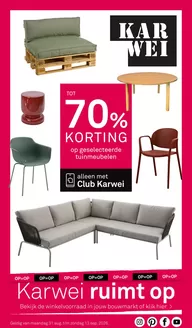 Karwei folder in Vianen (Utrecht) | Bekijk de nieuwe folder vol scherpe aanbiedingen | 2026-08-31T00:00:00.000Z - 2026-09-13T00:00:00.000Z