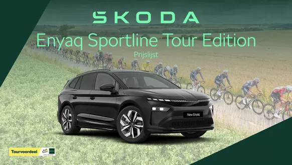 Catalogus van Škoda in Zwolle | Enyaq Sportline Tour Edition Per 1 oktober 2026 | 2026-09-02T00:00:00.000Z - 2026-09-16T00:00:00.000Z
