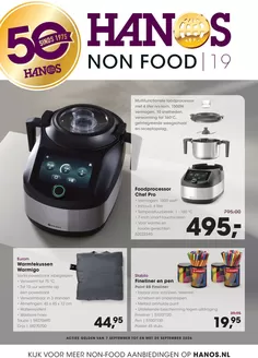Catalogus van HANOS | HANOS Courant 19 Non-food | 2026-09-07T00:00:00.000Z - 2026-09-20T00:00:00.000Z