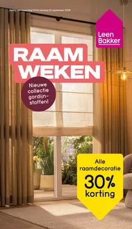 Leen Bakker folder in Hilversum | Aantrekkelijke speciale aanbiedingen voor iedereen | 2026-09-14T00:00:00.000Z - 2026-09-20T00:00:00.000Z