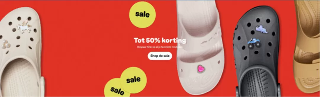 Catalogus van Crocs | Crocs Verkoop | 2026-09-18T00:00:00.000Z - 2026-09-30T00:00:00.000Z