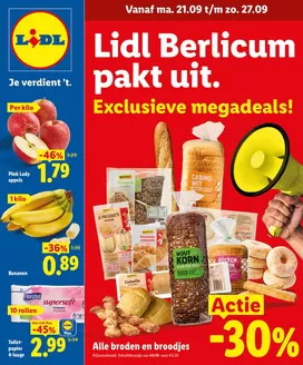 Catalogus van Lidl in Landgraaf | Exclusieve megadeals | 2026-09-21T00:00:00.000Z - 2026-09-27T00:00:00.000Z
