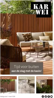 Catalogus van Karwei in Vasse | Aan de slag met de basis van je tuin. | 2026-09-21T00:00:00.000Z - 2026-10-05T00:00:00.000Z