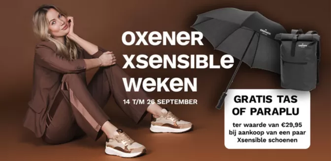Oxener Schoenen folder in Sneek | Oxener Xsensible Weken | 2026-09-23T00:00:00.000Z - 2026-09-26T00:00:00.000Z