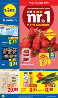 Catalogus van Lidl in Linschoten | 2809 - 0410 | 2026-09-28T00:00:00.000Z - 2026-10-04T00:00:00.000Z