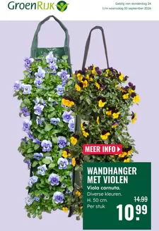 Catalogus van GroenRijk in Sittard | Topdeals en kortingen | 2026-09-24T00:00:00.000Z - 2026-09-30T00:00:00.000Z