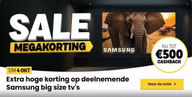Catalogus van HelloTV | Sale Megakorting | 2026-10-01T00:00:00.000Z - 2026-10-04T00:00:00.000Z